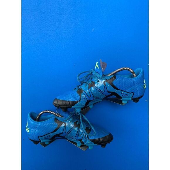 ADIDAS B32772 MENS BLUE FOOTBALL/SOCCER CLEATS SHOES SIZE US 10.5 - Picture 1 of 16